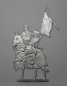 Preview: Deutscher Ritter mit Banner zu Pferd um 1220 n. Chr.